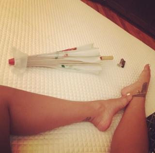 Rihanna feet photo thumbnail