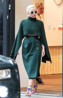Lady Gaga feet photo thumbnail