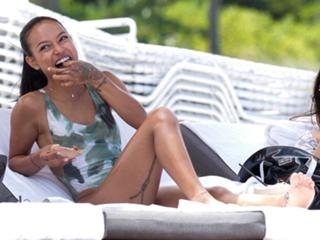 Karrueche Tran feet photo thumbnail