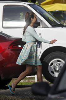 Lea Michele feet photo thumbnail