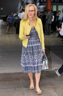 Gillian Anderson feet photo thumbnail