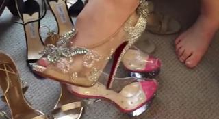Lily James feet photo thumbnail