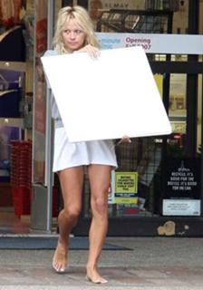 Pamela Anderson feet photo thumbnail