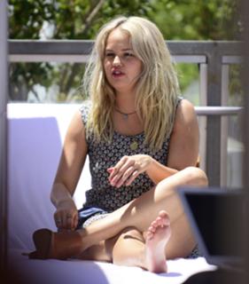 Debby Ryan feet photo thumbnail