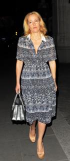 Gillian Anderson feet photo thumbnail