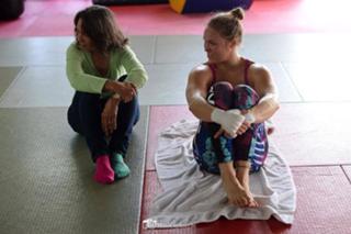Ronda Rousey feet photo thumbnail