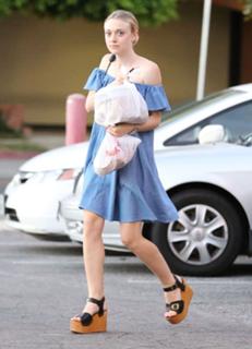 Dakota Fanning feet photo thumbnail