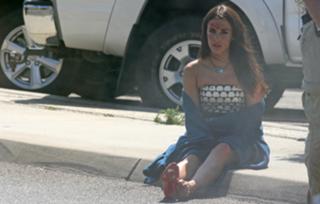 Jessica Lowndes feet photo thumbnail
