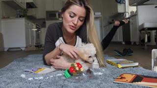 Justine Ezarik feet photo thumbnail