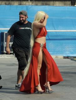 Lady Gaga feet photo thumbnail