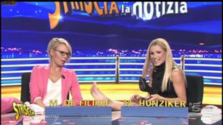 Michelle Hunziker feet photo thumbnail