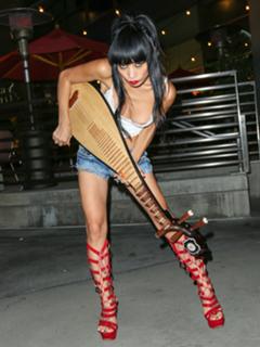 Bai Ling feet photo thumbnail