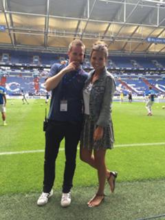 Laura Wontorra feet photo 4