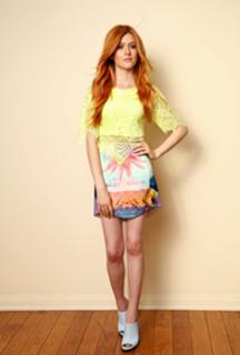 Katherine McNamara feet photo thumbnail