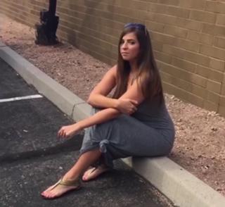 Gabbie Hanna feet photo thumbnail