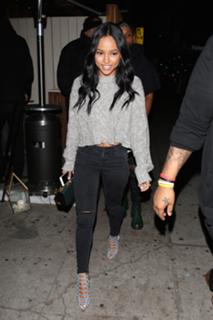 Karrueche Tran feet photo thumbnail