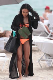 Karrueche Tran feet photo thumbnail