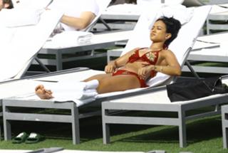 Karrueche Tran feet photo thumbnail