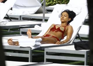 Karrueche Tran feet photo thumbnail