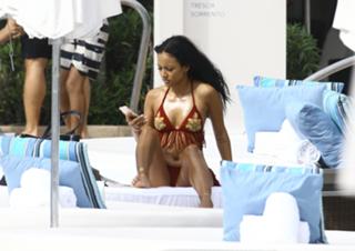 Karrueche Tran feet photo thumbnail