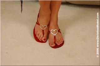 Christina Model feet photo thumbnail