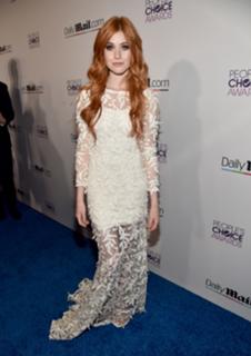 Katherine McNamara feet photo thumbnail