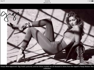 Gigi Hadid feet photo thumbnail