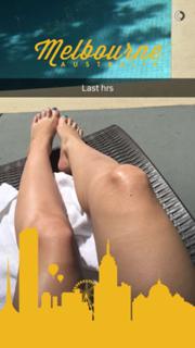 Eefje Depoortere feet photo thumbnail