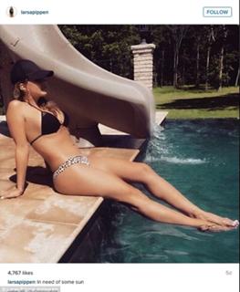 Larsa Pippen feet photo thumbnail