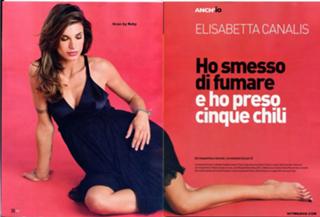 Elisabetta Canalis feet photo thumbnail