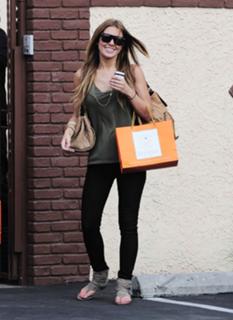 Audrina Patridge feet photo thumbnail