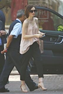 Lily Collins feet photo thumbnail