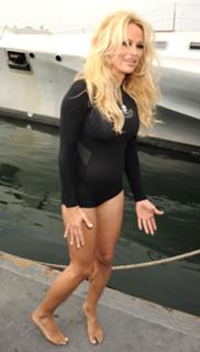 Pamela Anderson feet photo thumbnail