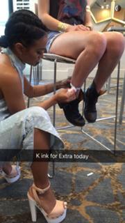Karrueche Tran feet photo thumbnail