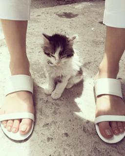 Xenia Tchoumitcheva feet photo thumbnail