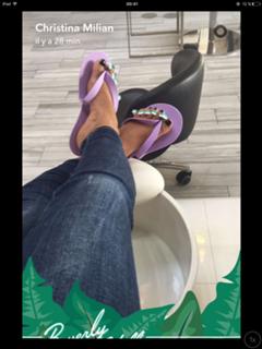 Christina Milian feet photo thumbnail
