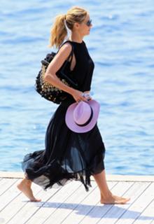Heidi Klum feet photo thumbnail