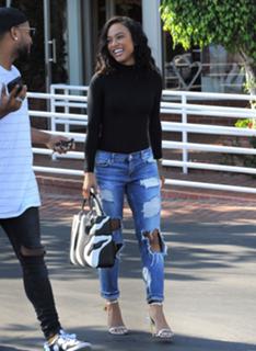 Karrueche Tran feet photo thumbnail