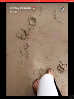 Ashley Benson feet photo thumbnail