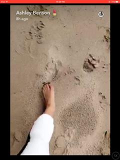 Ashley Benson feet photo thumbnail