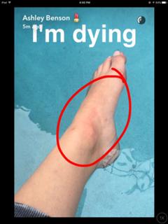 Ashley Benson feet photo thumbnail