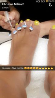 Christina Milian feet photo thumbnail