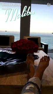Brooke Burke feet photo thumbnail