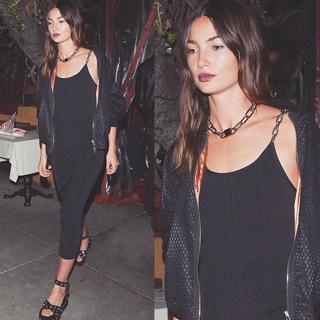 Lily Aldridge feet photo thumbnail
