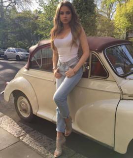 Xenia Tchoumitcheva feet photo thumbnail