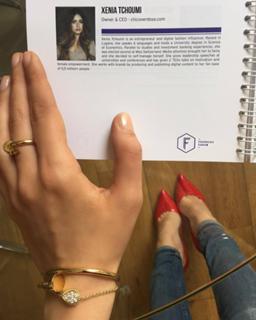 Xenia Tchoumitcheva feet photo thumbnail