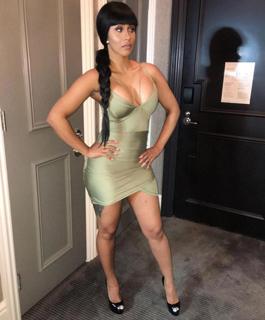 Cardi B feet photo thumbnail