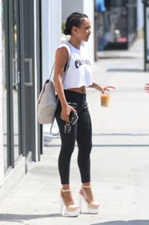 Karrueche Tran feet photo thumbnail