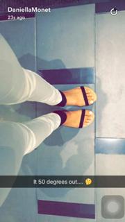 Daniella Monet feet photo thumbnail