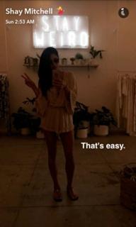 Shay Mitchell feet photo thumbnail